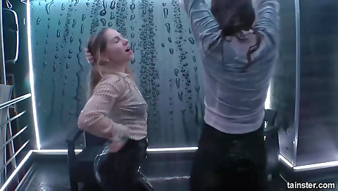 Married blacke gets cum after a lesson