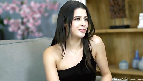 Spanish girl's pussy with a big cock