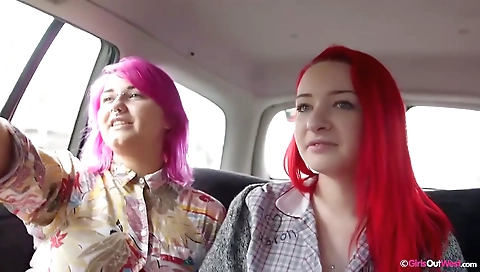 Hot blonde fucked in black lingerie