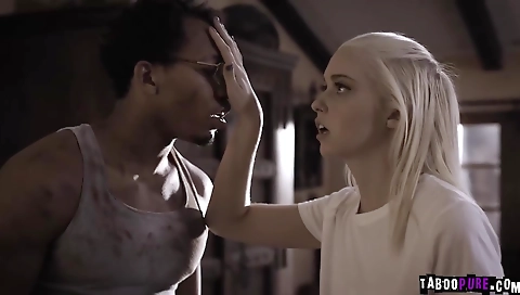 Mature woman with a younger than