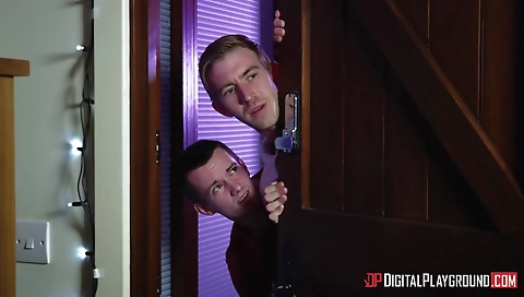 Horny slut takes it up the ass