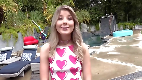 Super-hot karisa with sexy blonde