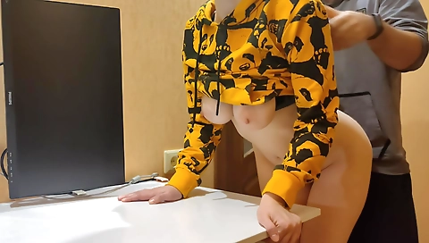 Sexy lesbian threesome with my hot girlfriend