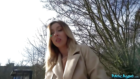 Sexy young girl shows off her pussy